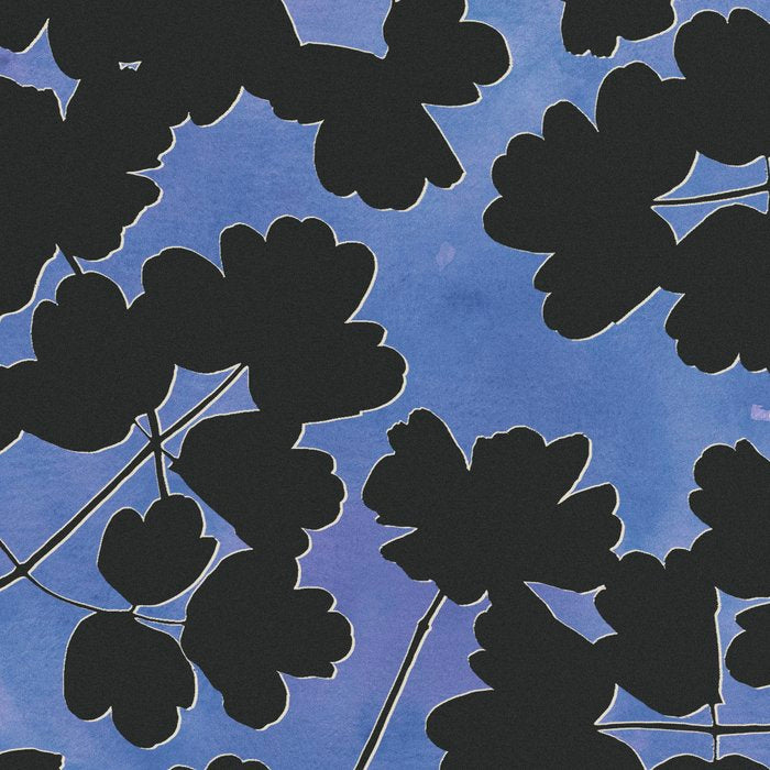 Shadow Poppies - Blue Coffee Mug Gallery Image 2
