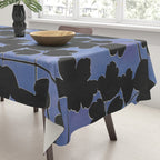 Shadow Poppies - Blue Tablecloth Gallery Image 3
