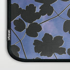 Shadow Poppies - Blue Laptop Sleeve Gallery Image 3