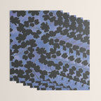 Shadow Poppies - Blue Wrapping Paper Gallery Image 3