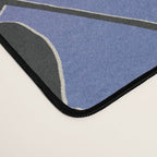Shadow Poppies - Blue Desk Mat Gallery Image 4