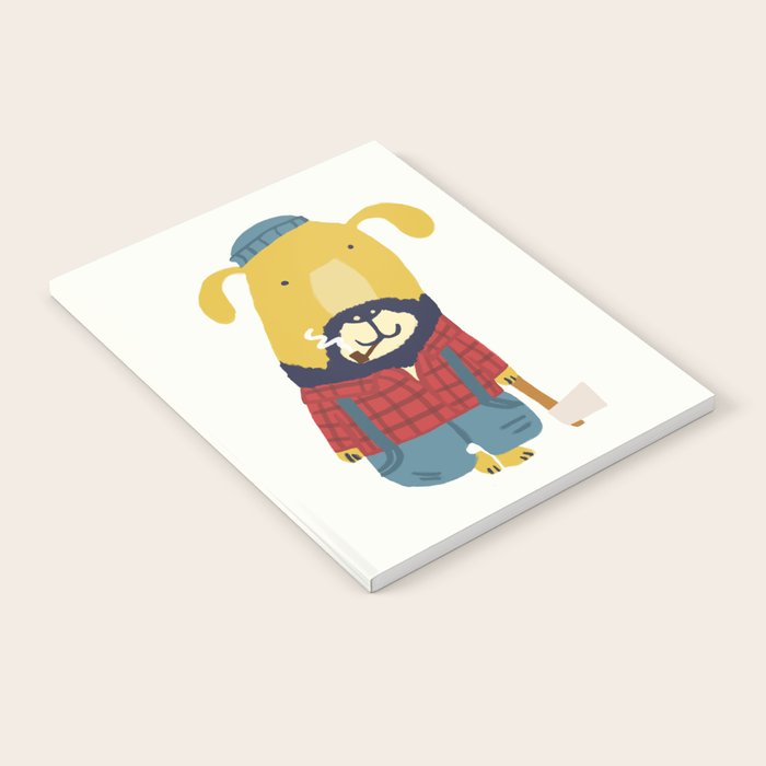 Rugged Roger - the lumberjack Notebook Gallery Image 1