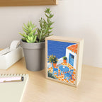 Coffee with a view Mini Art Print Gallery Image 2