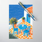 Coffee with a view Wrapping Paper Gallery Image 1