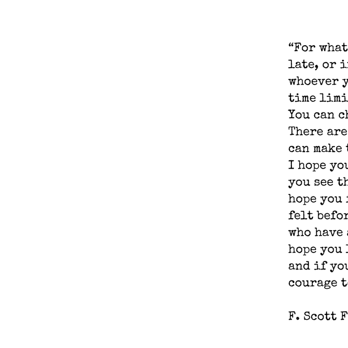 For What Its Worth | F. Scott Fitzgerald Quote Coffee Mug Gallery Image 2
