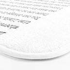 For What Its Worth | F. Scott Fitzgerald Quote Bath Mat Gallery Image 3
