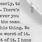 For What Its Worth | F. Scott Fitzgerald Quote Wall Tapestry Gallery Image 3