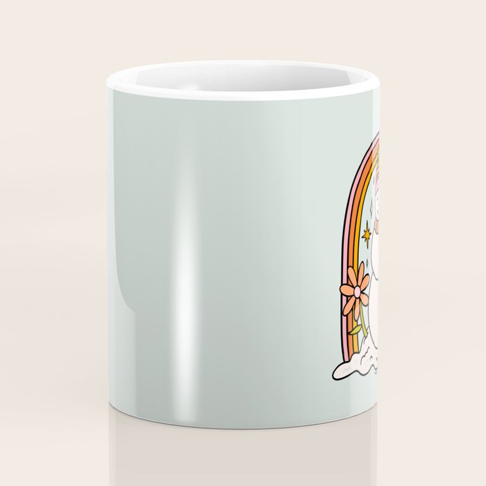 Rainbow Snowman Coffee Mug Gallery Image 4