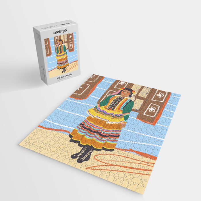 Folk heroine portraitgigi-rosado, Jigsaw Puzzle Gallery Image 2