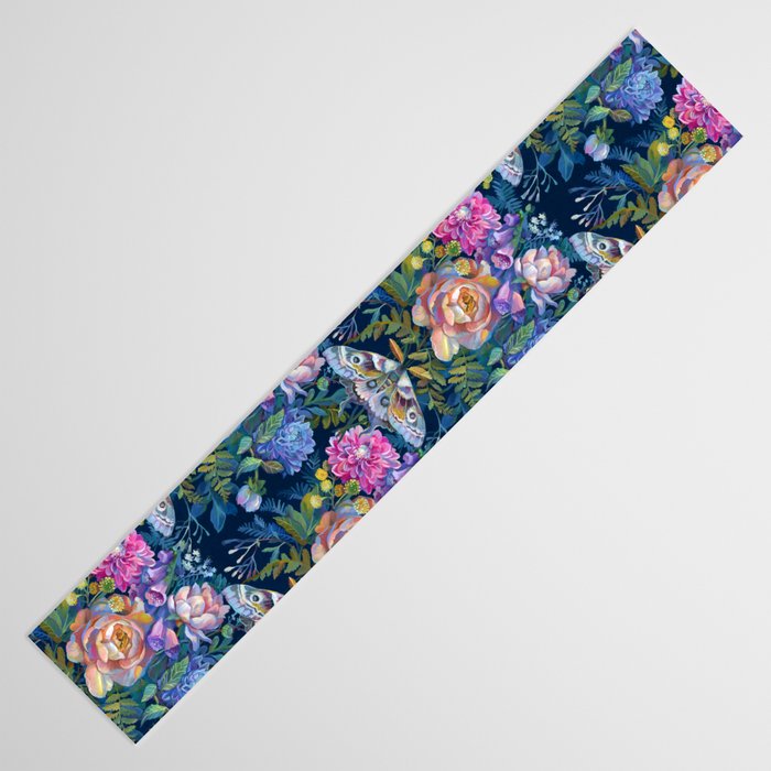 Moth Flower Bouquet Table Runner Gallery Image 3