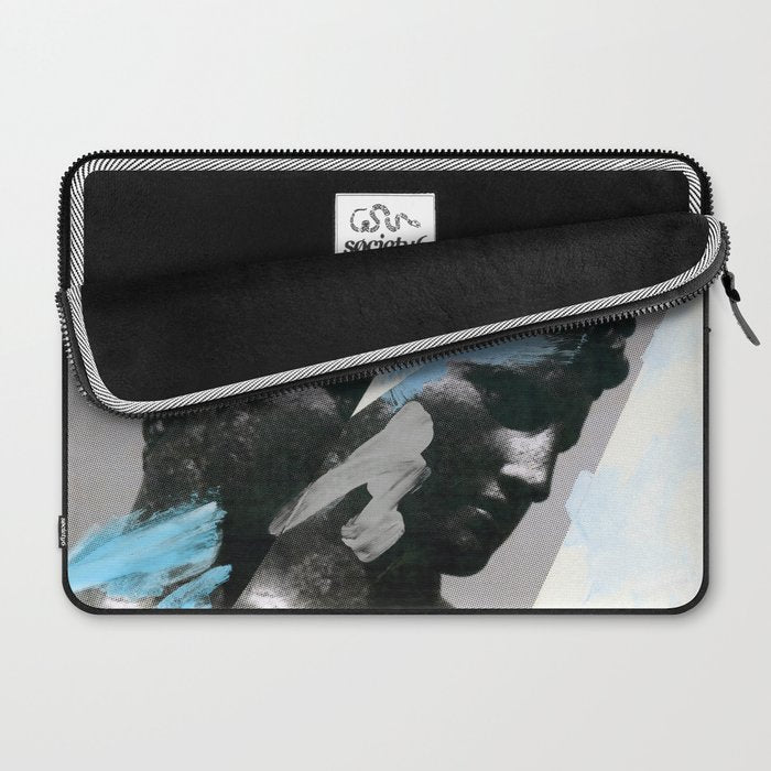 Untitled (Painted Composition 1) Laptop Sleeve Gallery Image 2