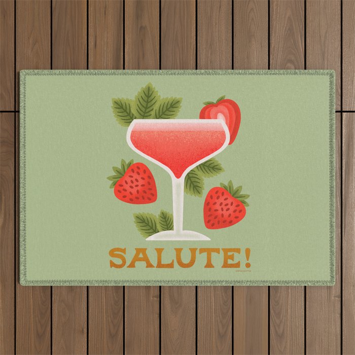 Rossini - Amalfi Coast Cocktails Outdoor Rug Gallery Image 1