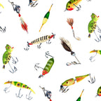 Vintage Fishing Lures Coffee Mug Gallery Image 2