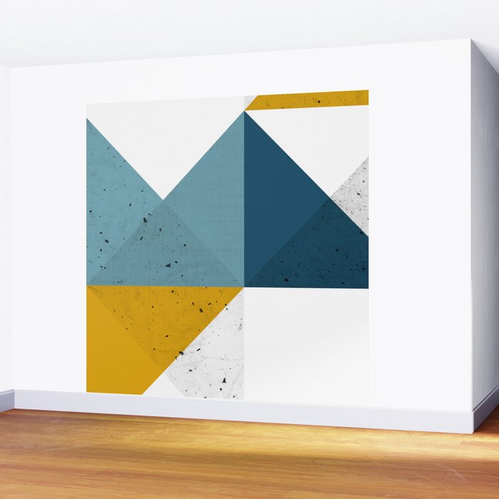 Modern Geometric 19 Wall Mural Gallery Image 2