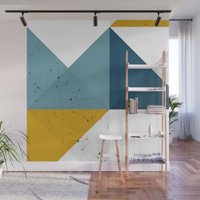 Modern Geometric 19 Wall Mural Gallery Image 1