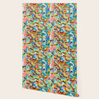 Colorful Abstract Graffiti Pop Art Pattern Design by Emmanuel Signorino  Wallpaper Gallery Image 2