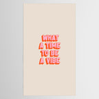 What A Time To Be A Vibe: The Peach Edition Tablecloth Gallery Image 2