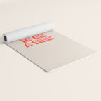 What A Time To Be A Vibe: The Peach Edition Yoga Mat Gallery Image 2