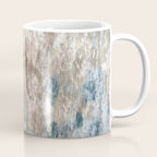 Blue Grey Abstract Coffee Mug Gallery Image 1