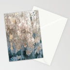Blue Grey Abstract Stationery Card Gallery Image 2