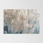 Blue Grey Abstract Rug Gallery Image 2