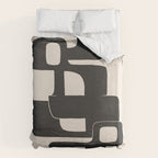 Modern Abstract Shapes 108 Duvet Cover Gallery Image 6
