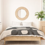 Modern Abstract Shapes 108 Duvet Cover Gallery Image 3