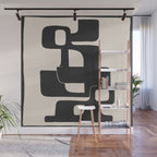 Modern Abstract Shapes 108 Wall Mural Gallery Image 1