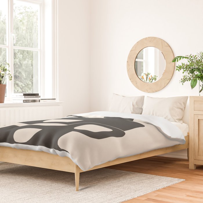 Modern Abstract Shapes 108 Duvet Cover Gallery Image 2