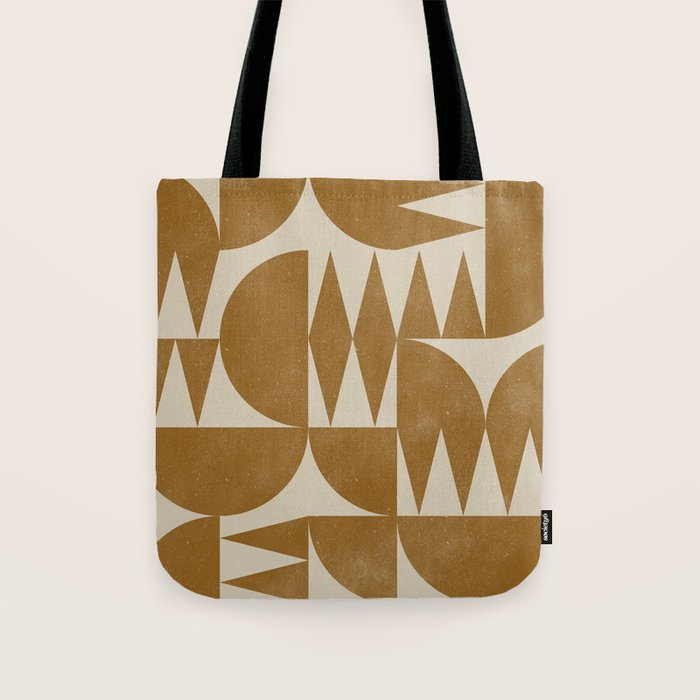 Woodblock Pattern Tote Bag Gallery Image 1