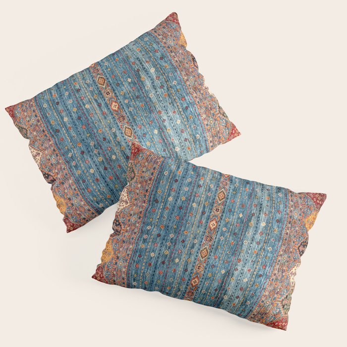 Traditional Vintage Moroccan Carpet Pillow Sham Gallery Image 3