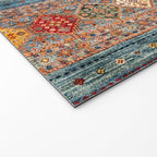 Traditional Vintage Moroccan Carpet Welcome Mat Gallery Image 2