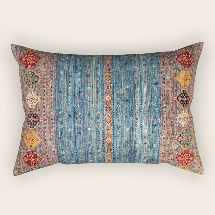 Traditional Vintage Moroccan Carpet Rectangular Pillow Gallery Image 2