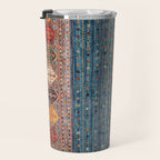 Traditional Vintage Moroccan Carpet Travel Mug Gallery Image 3