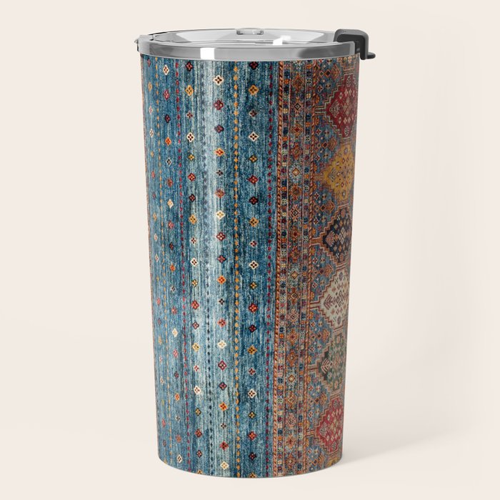 Traditional Vintage Moroccan Carpet Travel Mug Gallery Image 2