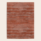 Old Market Textile in Faded Terracotta Poster Gallery Image 4