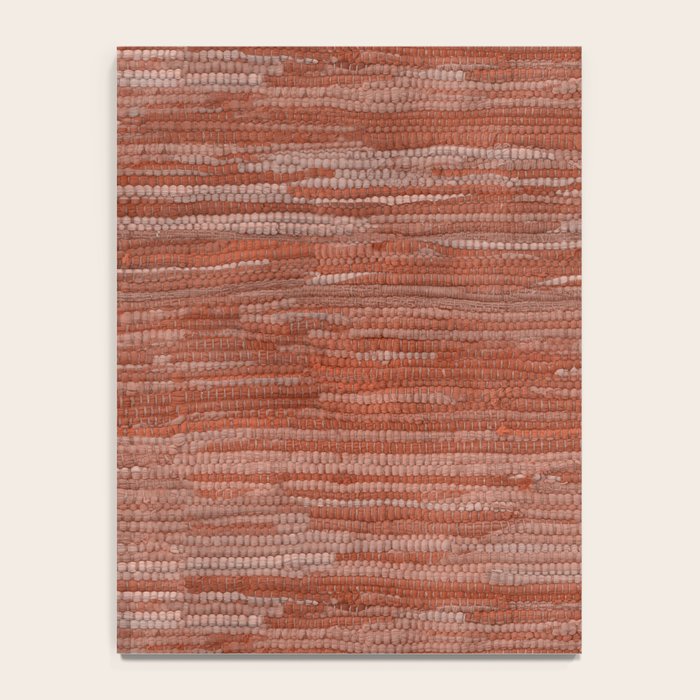 Old Market Textile in Faded Terracotta Notebook Gallery Image 4