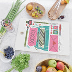 Vintage Mid-Century Stationery Cutting Board Gallery Image 2