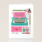 Vintage Mid-Century Stationery Stationery Card Gallery Image 2