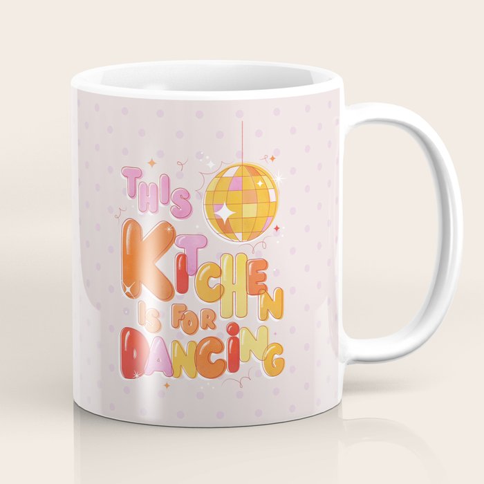 This Kitchen Is For Dancing Coffee Mug Gallery Image 1