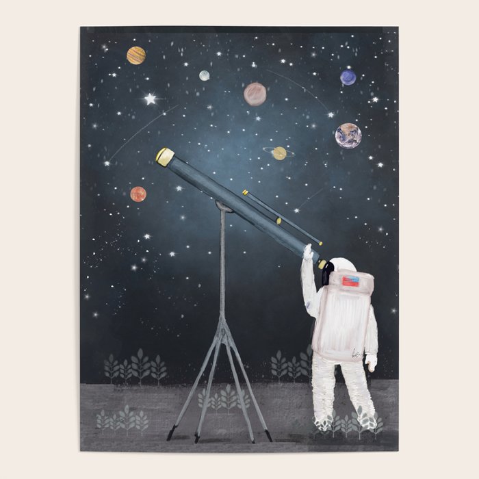 Astronaut Astrology Poster Gallery Image 4