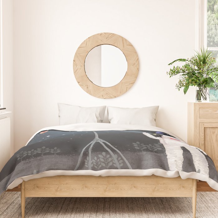 Astronaut Astrology Duvet Cover Gallery Image 3