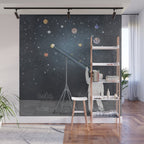 Astronaut Astrology Wall Mural Gallery Image 1