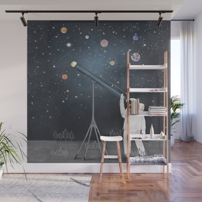 Astronaut Astrology Wall Mural Gallery Image 1