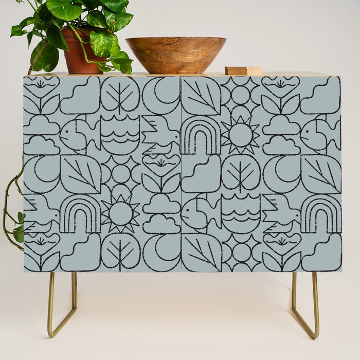 Harmony Grid Credenza Gallery Image 1