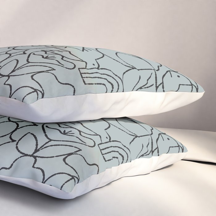 Harmony Grid Pillow Sham Gallery Image 3