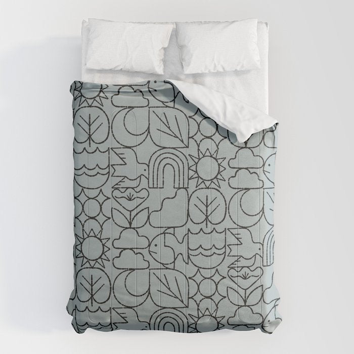 Harmony Grid Comforter Gallery Image 6