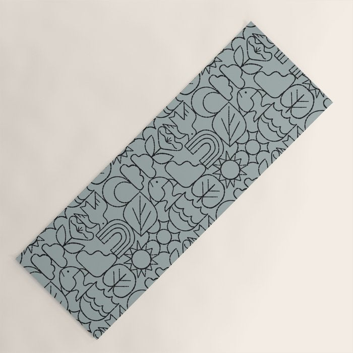 Harmony Grid Yoga Mat Gallery Image 1