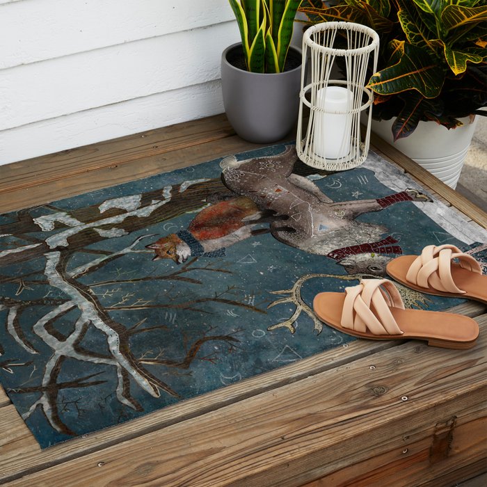 Winter Tale Outdoor Rug Gallery Image 2