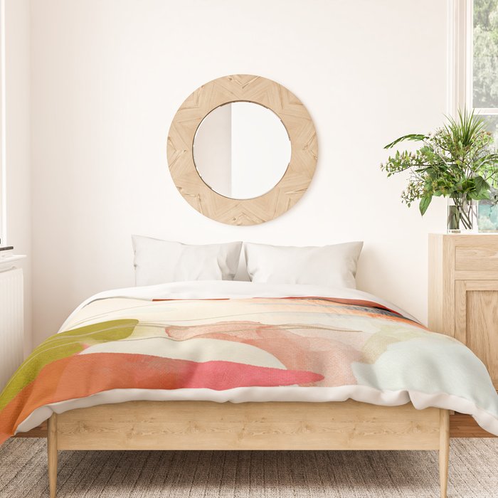abstract landscape phantasy Duvet Cover Gallery Image 3